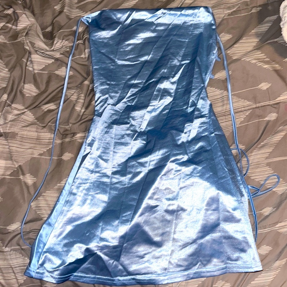 Lace Up Dress